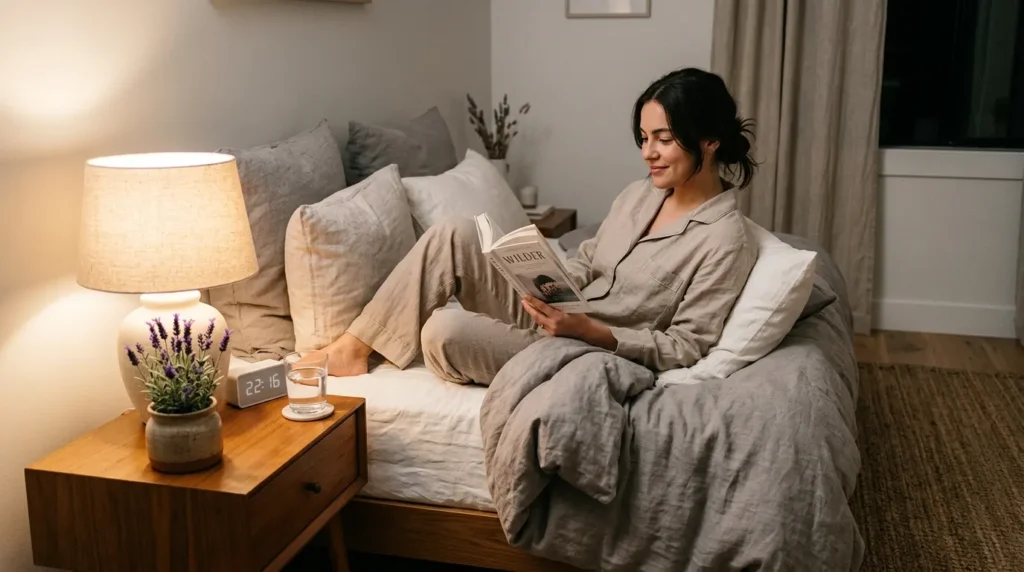 Sleep hygiene routine